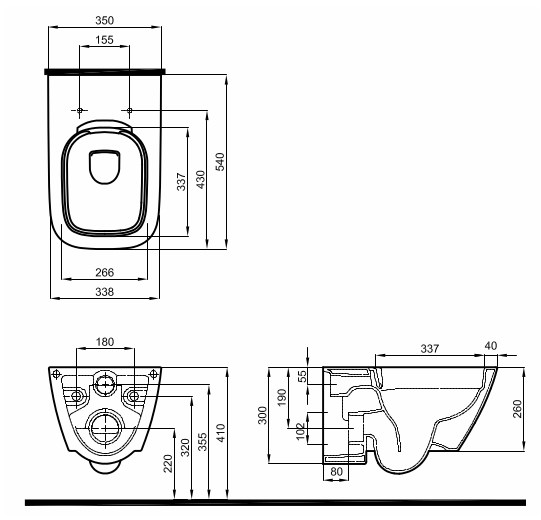 Комплект: Унитаз Kolo Modo Rimfree + Инсталляция Geberit Duofix + Крышка Soft-Close (L33120000+111.300.00.5+L30115000)
