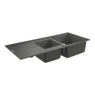 Кухонна мийка гранітна Grohe K400, 116x50, сірий (31643AT0)