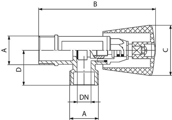 Запірний вентиль Ferro (Z240)