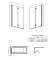 Шторка для ванни Radaway Fuenta New PND 100 L, ліва, 152x100 (208210-01L)