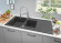 Кухонна мийка гранітна Grohe K400, 116x50, чорний (31643AP0)