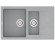 Кухонная мойка гранитная Vankor Orman, 80х49, серый (ORMAN OMP 04.80 GRAY)