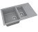 Кухонная мойка гранитная Vankor Orman, 80х49, серый (ORMAN OMP 04.80 GRAY)