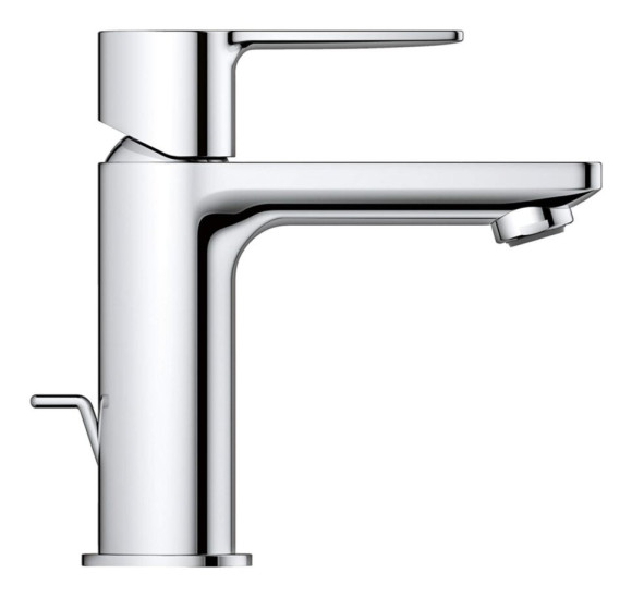 Змішувач для умивальника Grohe Lineare, одноважільний, хром (32109001)