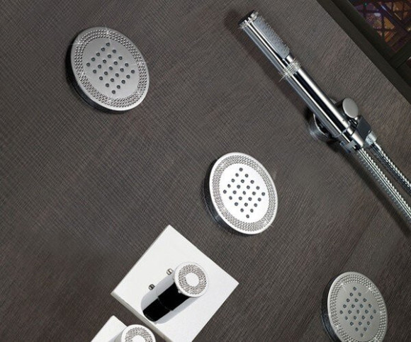 Форсунка для душа Bossini Tondo Flat Wall (I00175) Форсунка для душа Bossini Tondo Flat Wall (I00175)