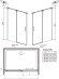 Душові двері Radaway Espera Mirror DWJ 140R, праві (380114-71R)