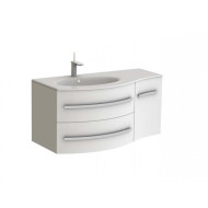 Тумба с умывальником Botticelli Vanessa, 108 (VNDL-110 WHT)