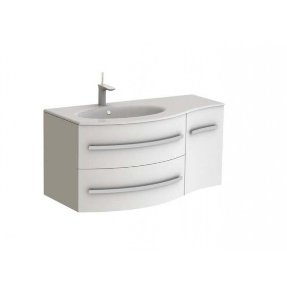 Тумба з умивальником Botticelli Vanessa, 108 (VNDL-110 WHT)