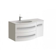 Тумба з умивальником Botticelli Vanessa, 108 (VNDL-110 WHT)