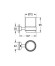 Склянка для зубних щіток Grohe Essentials Cube (40755001)