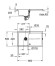 Кухонна мийка гранітна Grohe K400, 86x50, сірий (31640AT0)