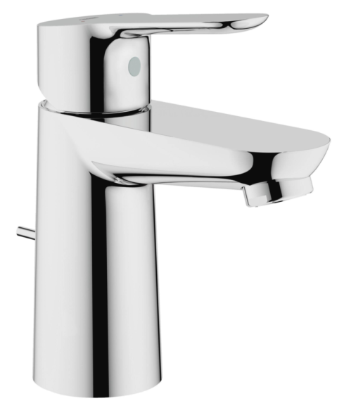 Cмеситель для умывальника Grohe BauEdge, однорычажный, хром (23328000)