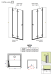 Душові двері Radaway Arta DWB 90R, праві (386151-03-01R) Душові двері Radaway Arta DWB 90R, праві (386151-03-01R)