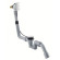 Злив-перелив для ванни Hansgrohe Exafill S, напівавтомат (58113000)