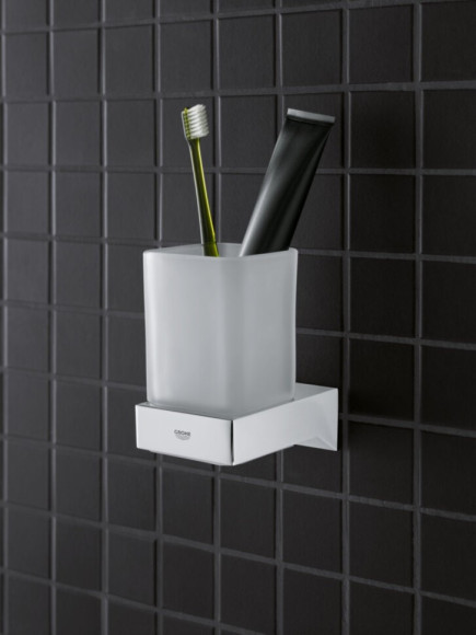 Склянка для зубних щіток Grohe Selection Cube (40783000)