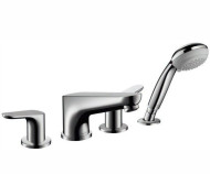 Змішувач для ванни Hansgrohe Focus E, двовентильний, хром (31936000)