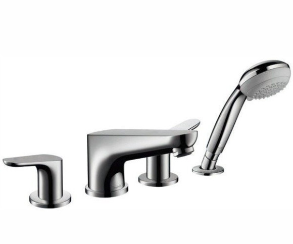 Змішувач для ванни Hansgrohe Focus E, двовентильний, хром (31936000)