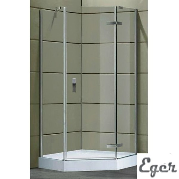 Душова кабіна Eger Stefani, 90x90 (599-535)