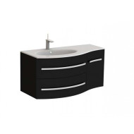 Тумба з умивальником Botticelli Vanessa, 108 (VNDL-110 BLK)