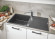 Кухонна мийка гранітна Grohe K500, 100x50, сірий (31645AT0)