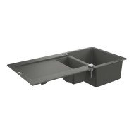 Кухонна мийка гранітна Grohe K500, 100x50, сірий (31646AT0)