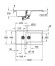 Кухонна мийка гранітна Grohe K500, 100x50, сірий (31646AT0)