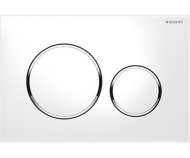 Змивна клавіша Geberit Sigma 20, білий, глянцевий хром (115.882.KJ.1)