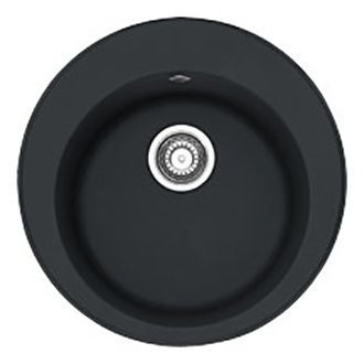 Кухонна мийка гранітна Franke ROG 610, 51x51, онікс (114.0381.019)
