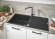 Кухонна мийка гранітна Grohe K500, 100x50, чорний (31645AP0)
