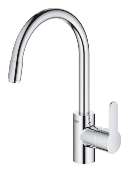 Змішувач для кухні Grohe Eurostyle Cosmopolitan, одноважільний, хром (31126004)