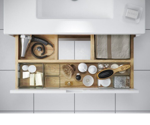 Тумба під умивальник Excellent Tuto, 60 (MLEX.0103.600.WHBL)