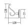 Гачок подвійний Devon&Devon Dorothy (DOR413OT) Гачок подвійний Devon&Devon Dorothy (DOR413OT)