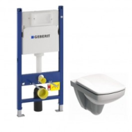 Комплект: Унітаз Kolo Nova Pro + Інсталяція Geberit Duofix + Кришка Soft-Close (M39018000+111.300.00.5+M30112000)