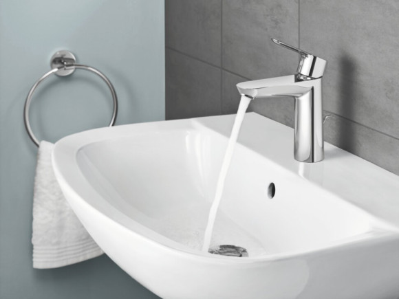 Змішувач для умивальника Grohe BauLoop, одноважільний, хром (23762000)