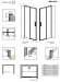 Душевые двери Radaway Idea Black DWJ 110R, правые (387015-54-01R)