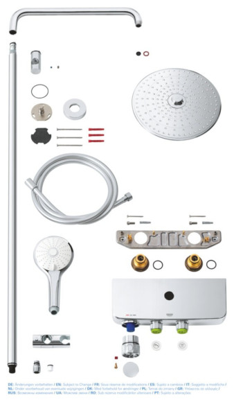 Душова система Grohe Euphoria SmartControl Mono (26509000)