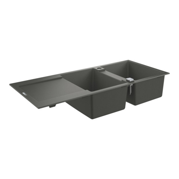 Кухонна мийка гранітна Grohe K500, 116x50, сірий (31647AT0)