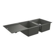 Кухонна мийка гранітна Grohe K500, 116x50, сірий (31647AT0)