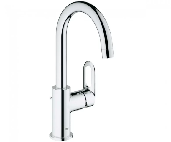 Cмеситель для умывальника Grohe BauLoop, однорычажный, хром (23763000)