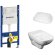 Комплект: Унітаз Kolo Nova Pro Rimfree + Інсталяція Geberit Duofix + Кришка Soft-Close (L23120000+111.300.00.5+L20112000)
