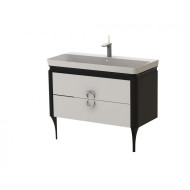 Тумба з умивальником Juventa Ticino, 100 (TС-105BLACK)