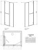 Душевые двери Radaway Carena DWJ 110L, левые (34333-01-01NL)
