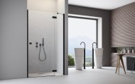 Душові двері Radaway Essenza New Black DWJ 110R, праві (385015-54-01R)