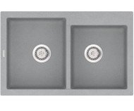 Кухонна мийка гранітна Vankor Orman, 80x51, сірий (ORMAN OMP 05.80 GRAY)