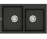 Кухонна мийка гранітна Vankor Orman, 80x51, чорний (ORMAN OMP 05.80 BLACK) Кухонна мийка гранітна Vankor Orman, 80x51, чорний (ORMAN OMP 05.80 BLACK)