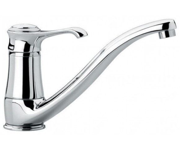 Змішувач для кухні Emmevi Tiffany, одноважільний, золото (CO6095)