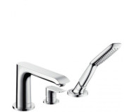 Змішувач для ванни Hansgrohe Metris, одноважільний, хром (31190000)