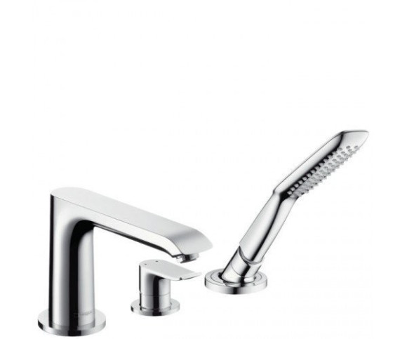 Змішувач для ванни Hansgrohe Metris, одноважільний, хром (31190000)