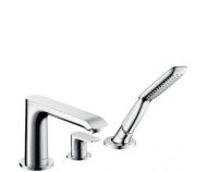 Змішувач для ванни Hansgrohe Metris, одноважільний, хром (31190000)