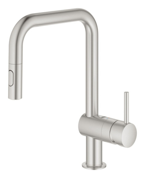 Змішувач для кухні Grohe Minta, одноважільний, сріблястий (32322DC2)